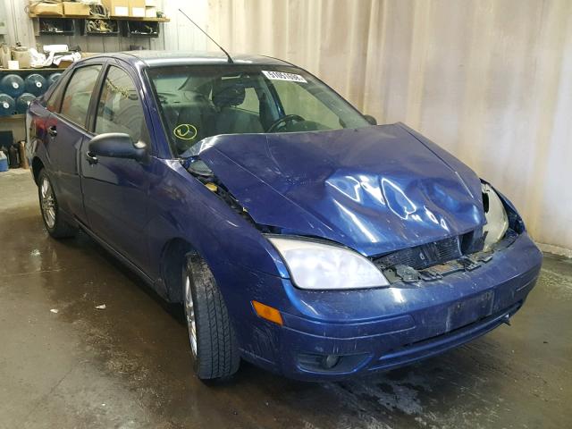 1FAFP34N95W270531 - 2005 FORD FOCUS ZX4 BLUE photo 1