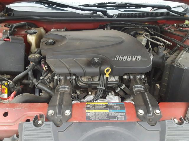 2G1WK16K979234827 - 2007 CHEVROLET MONTE CARL RED photo 7