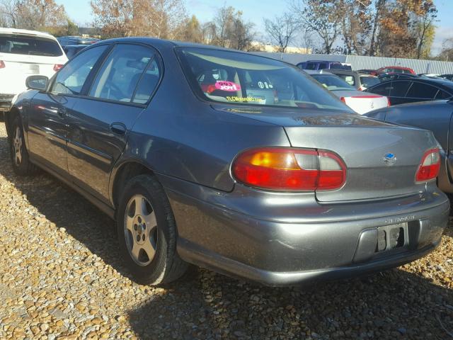 1G1ND52F95M224269 - 2005 CHEVROLET CLASSIC GRAY photo 3