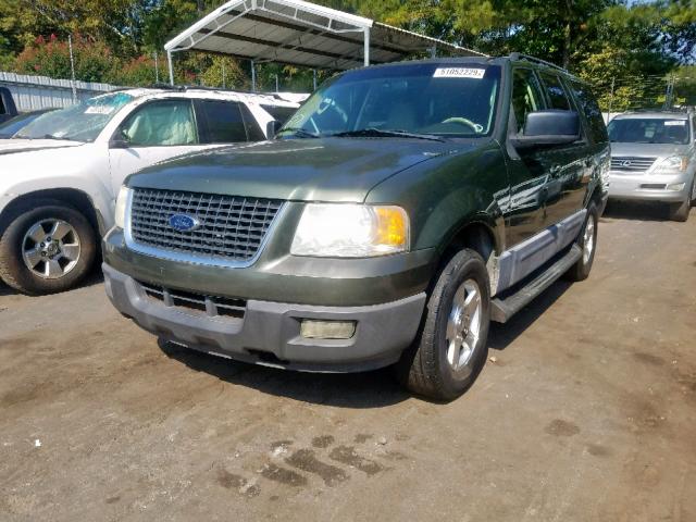 1FMPU15525LA24475 - 2005 FORD EXPEDITION GREEN photo 2