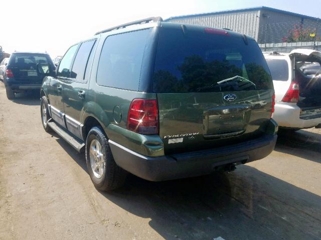 1FMPU15525LA24475 - 2005 FORD EXPEDITION GREEN photo 3