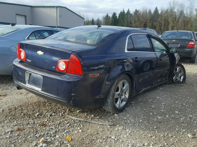 1G1ZH57B09F257831 - 2009 CHEVROLET MALIBU 1LT BLUE photo 4