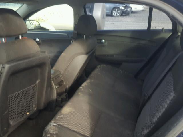 1G1ZH57B09F257831 - 2009 CHEVROLET MALIBU 1LT BLUE photo 6