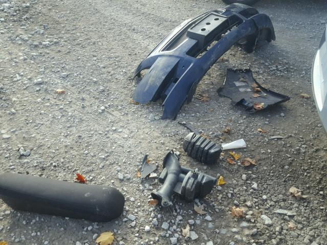 1G1ZH57B09F257831 - 2009 CHEVROLET MALIBU 1LT BLUE photo 9