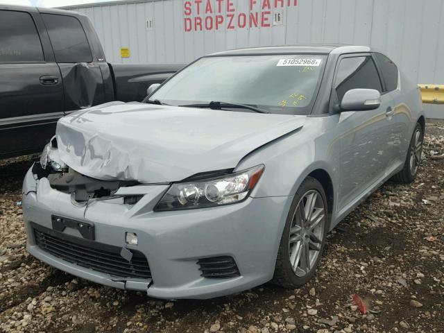 JTKJF5C74D3065522 - 2013 TOYOTA SCION TC 灰色 照片 2