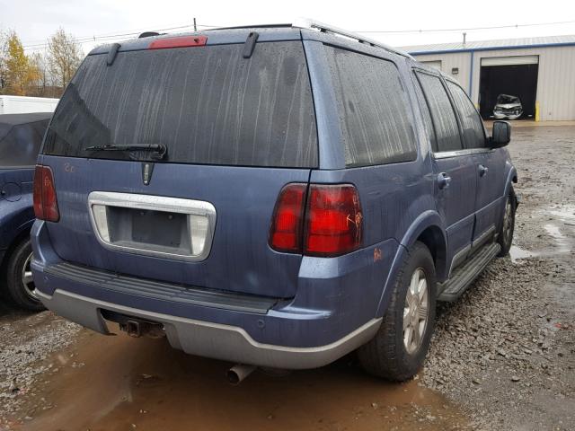 5LMFU28R34LJ42692 - 2004 LINCOLN NAVIGATOR Көк фото 4