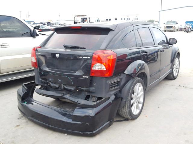 1B3CB4HAXAD630258 - 2010 DODGE CALIBER SX BLACK photo 4