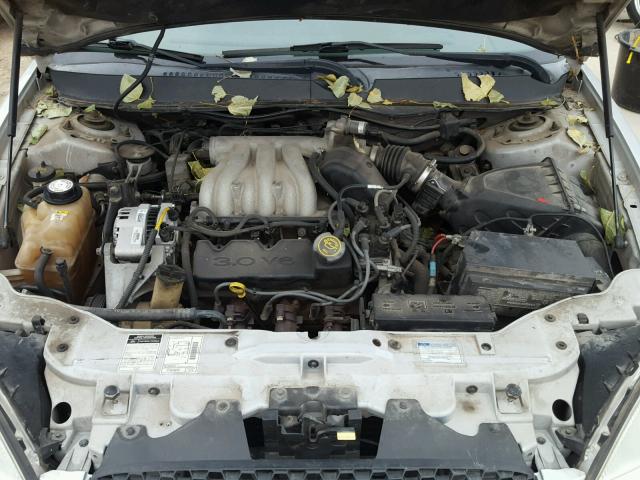 1FAFP5522YG209665 - 2000 FORD TAURUS SES SILVER photo 7