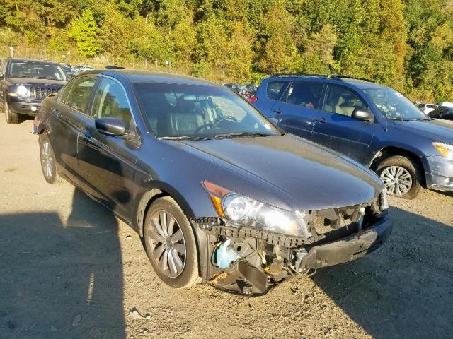 1HGCP2F81CA156811 - 2012 HONDA ACCORD EXL GRAY photo 1