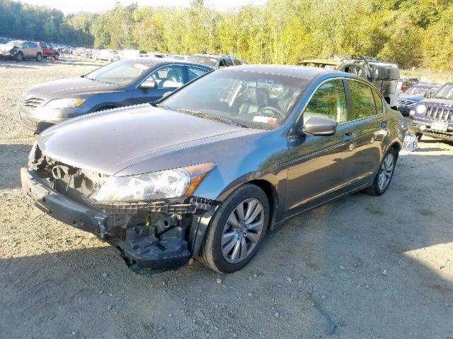 1HGCP2F81CA156811 - 2012 HONDA ACCORD EXL GRAY photo 2