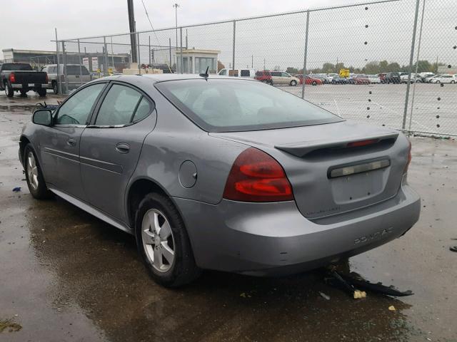 2G2WP552471121632 - 2007 PONTIAC GRAND PRIX GRAY photo 3