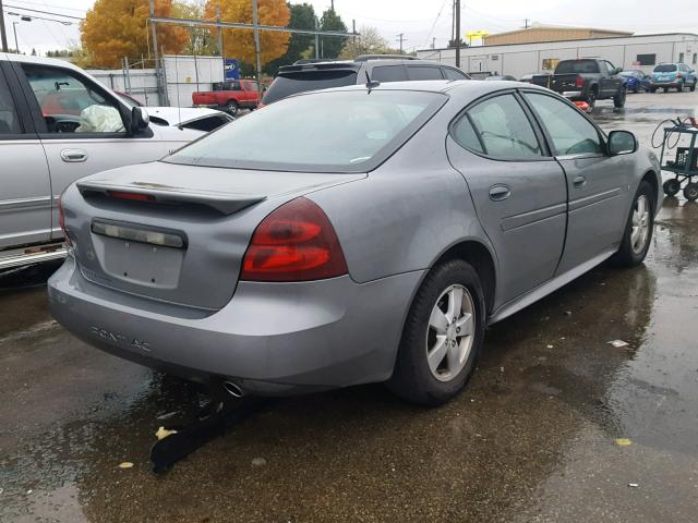 2G2WP552471121632 - 2007 PONTIAC GRAND PRIX GRAY photo 4