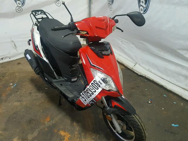 L9NTEACX5D1301510 - 2018 TAO SCOOTER RED photo 1