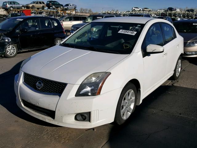 3N1AB6AP9AL727237 - 2010 NISSAN SENTRA 2.0 WHITE photo 2