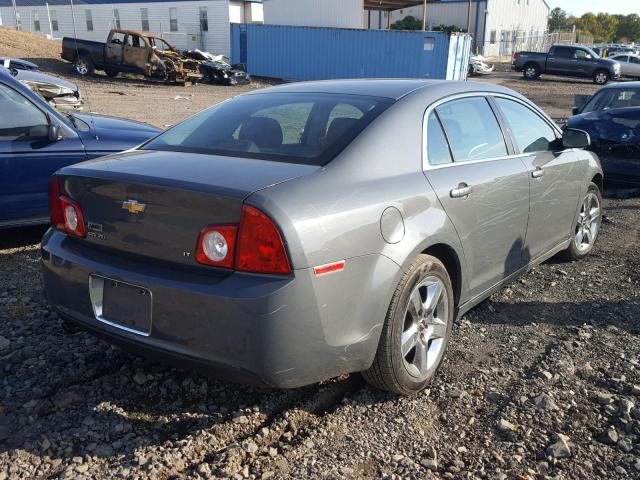 1G1ZH57B29F232297 - 2009 CHEVROLET MALIBU 1LT GRAY photo 4