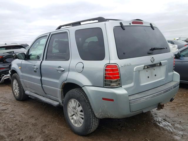 4M2CU56185DJ26597 - 2005 MERCURY MARINER SILVER photo 3