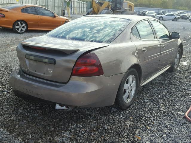 2G2WP552761301718 - 2006 PONTIAC GRAND PRIX ყავისფერი ფოტო 4