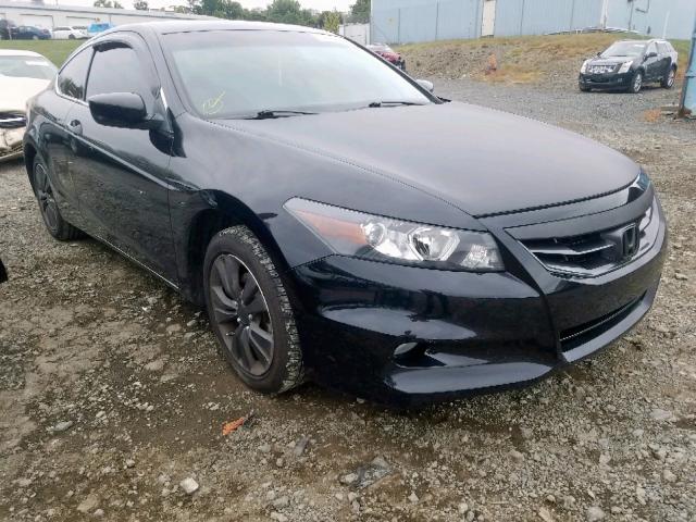 1HGCS1B82CA005135 - 2012 HONDA ACCORD EXL BLACK photo 1