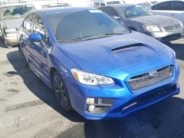 JF1VA1D66F9825221 - 2015 SUBARU WRX PREMIU BLUE photo 1