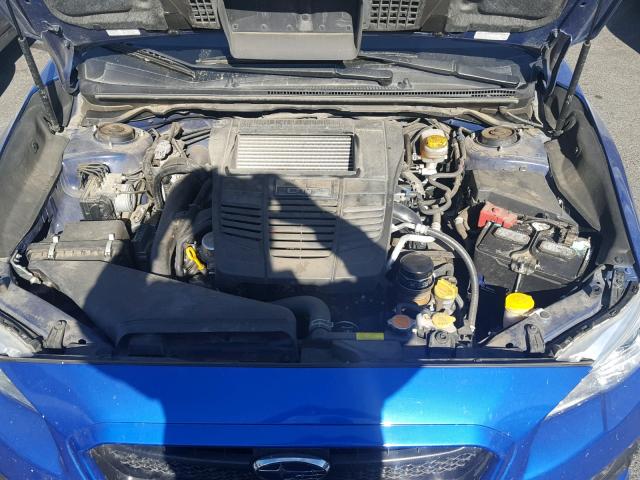 JF1VA1D66F9825221 - 2015 SUBARU WRX PREMIU BLUE photo 7