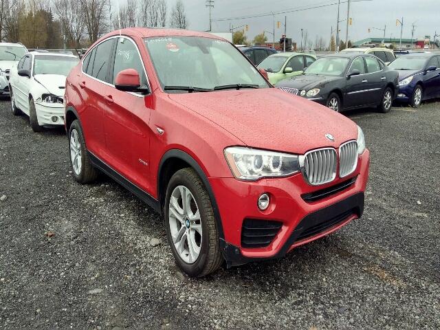 5UXXW3C58G0R18898 - 2016 BMW X4 XDRIVE2 RED photo 1