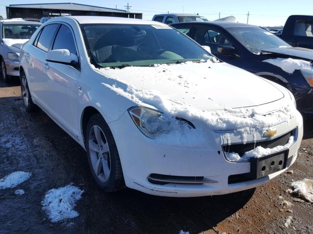 1G1ZJ57B28F189387 - 2008 CHEVROLET MALIBU 2LT WHITE photo 1