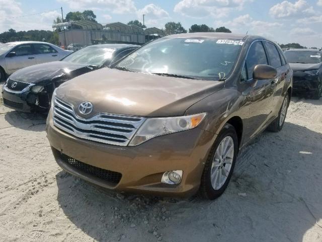 4T3ZE11A79U005176 - 2009 TOYOTA VENZA GOLD photo 2