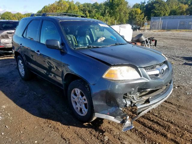 2HNYD18876H517897 - 2006 ACURA MDX TOURIN GRAY photo 1