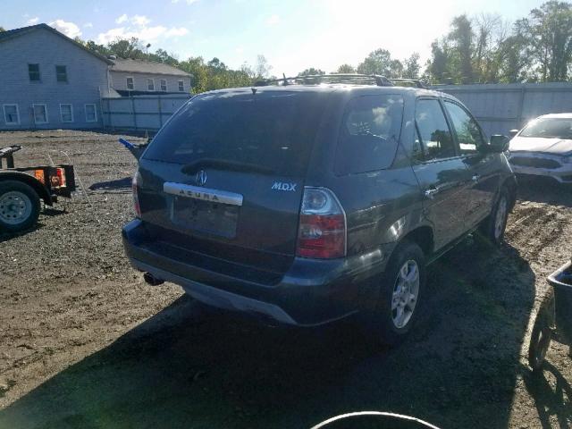 2HNYD18876H517897 - 2006 ACURA MDX TOURIN GRAY photo 4