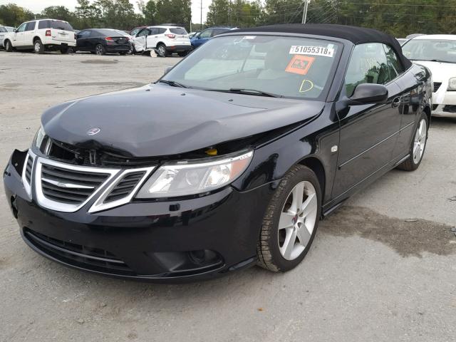 YS3FA7CY9A1619122 - 2010 SAAB 9-3 2.0T BLACK photo 2