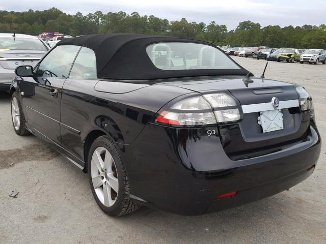 YS3FA7CY9A1619122 - 2010 SAAB 9-3 2.0T BLACK photo 3