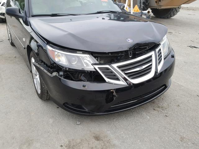 YS3FA7CY9A1619122 - 2010 SAAB 9-3 2.0T BLACK photo 9