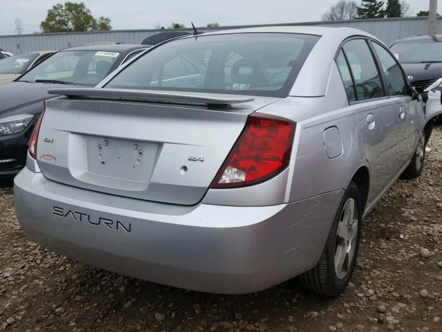 1G8AL58B56Z132779 - 2006 SATURN ION LEVEL SILVER photo 4