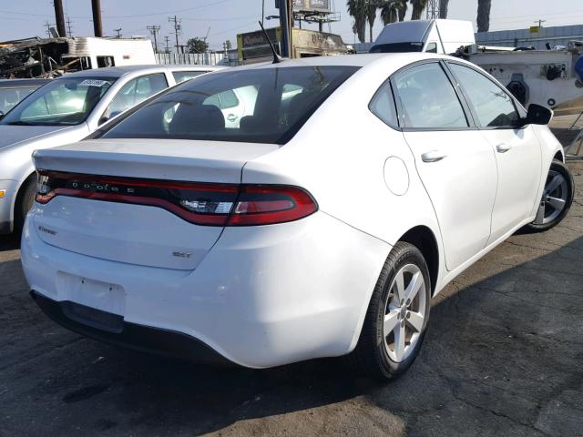 1C3CDFBB8GD538021 - 2016 DODGE DART SXT WHITE photo 4