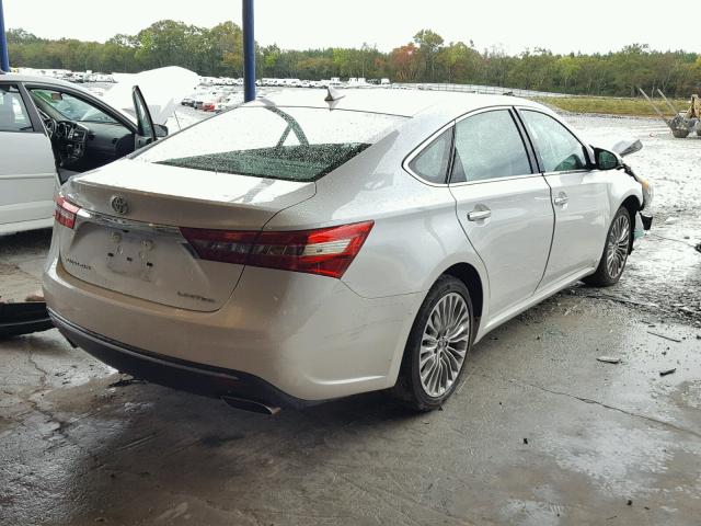 4T1BK1EB5HU256511 - 2017 TOYOTA AVALON XLE WHITE photo 4