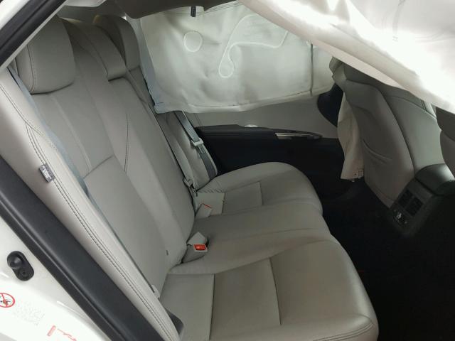 4T1BK1EB5HU256511 - 2017 TOYOTA AVALON XLE WHITE photo 6