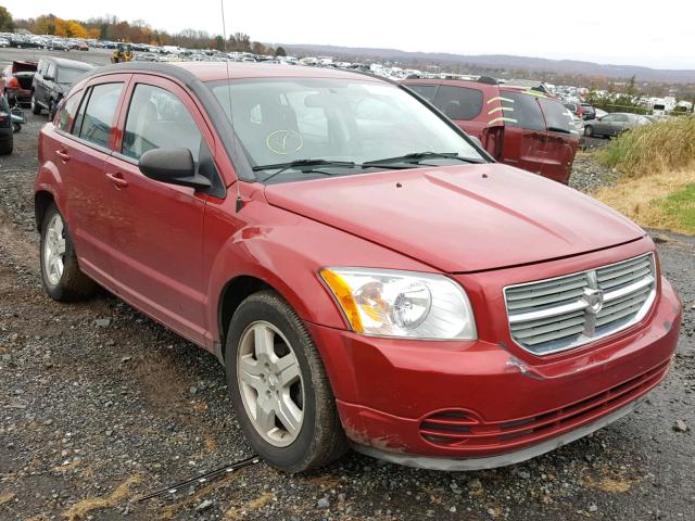 1B3HB48A79D216114 - 2009 DODGE CALIBER SX RED photo 1