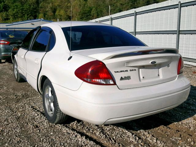 1FAFP55S14A117069 - 2004 FORD TAURUS SES WHITE photo 3