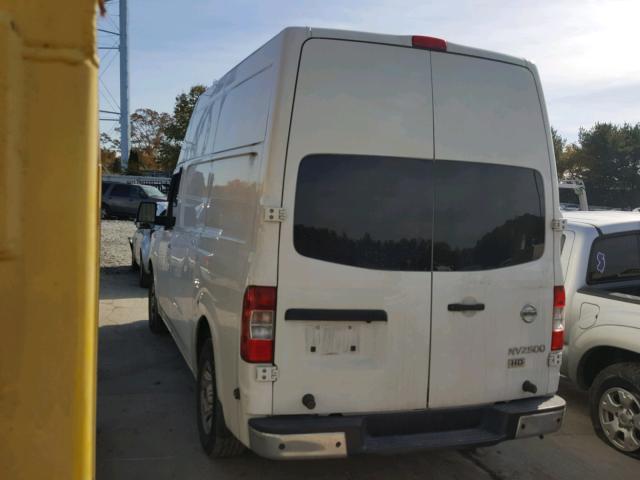 1N6BF0LY9CN114611 - 2012 NISSAN NV 2500 WHITE photo 3