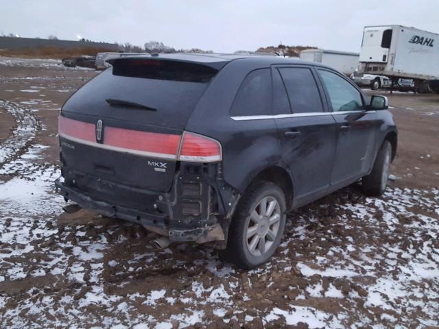 2LMDU88C77BJ10703 - 2007 LINCOLN MKX BLACK photo 4