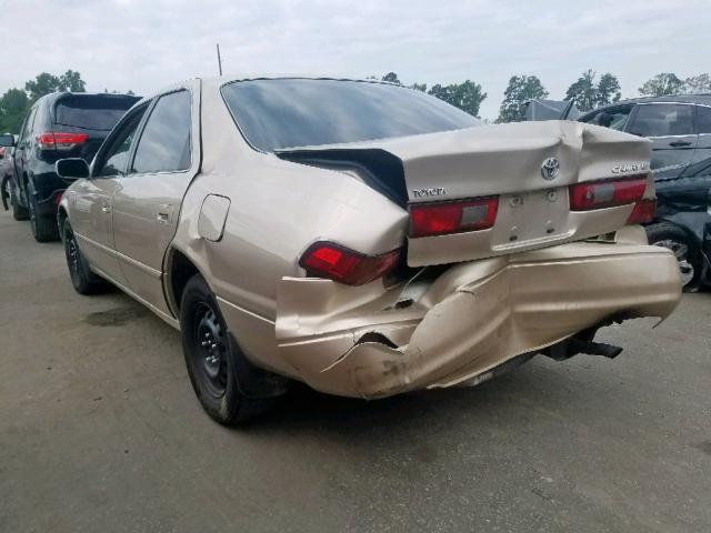 JT2BG22K1X0316671 - 1999 TOYOTA CAMRY LE GOLD photo 3