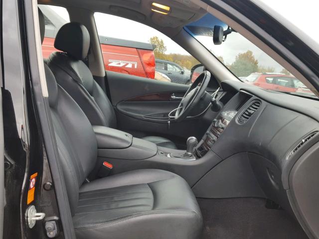 JNKAJ09F18M351902 - 2008 INFINITI EX35 BASE BLACK photo 5