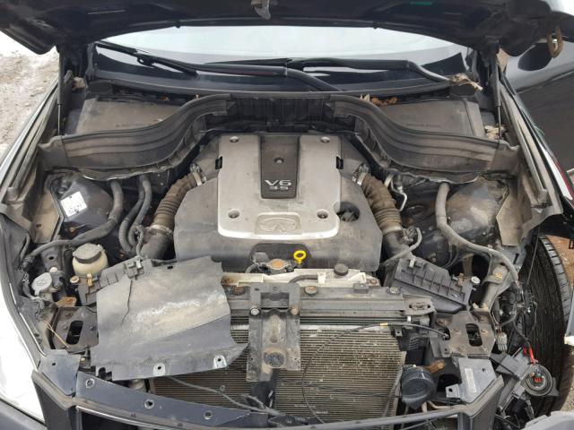 JNKAJ09F18M351902 - 2008 INFINITI EX35 BASE BLACK photo 7