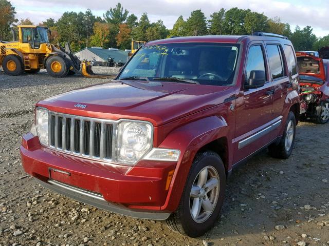 1C4PJMCK7CW119813 - 2012 JEEP LIBERTY LI RED photo 2