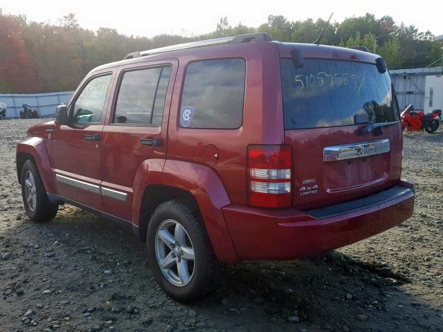 1C4PJMCK7CW119813 - 2012 JEEP LIBERTY LI RED photo 3