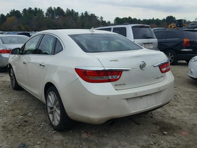 1G4PR5SK7D4122512 - 2013 BUICK VERANO CON WHITE photo 3