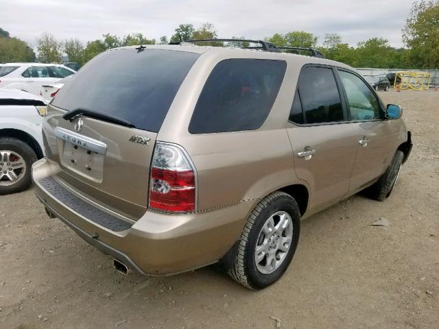 2HNYD18865H513922 - 2005 ACURA MDX TOURIN TAN photo 4