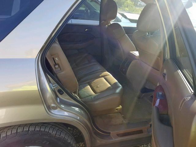 2HNYD18865H513922 - 2005 ACURA MDX TOURIN TAN photo 6