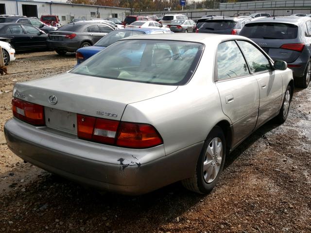 JT8BF28G7X0218319 - 1999 LEXUS ES 300 TAN photo 4