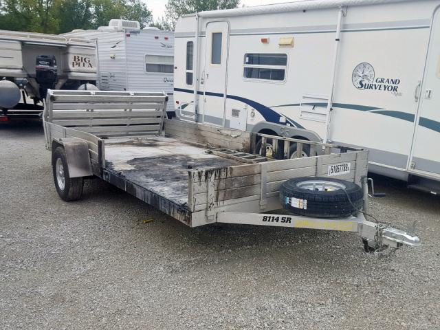 1YGUS141XJB166599 - 2018 ALUM TRAILER SILVER photo 1